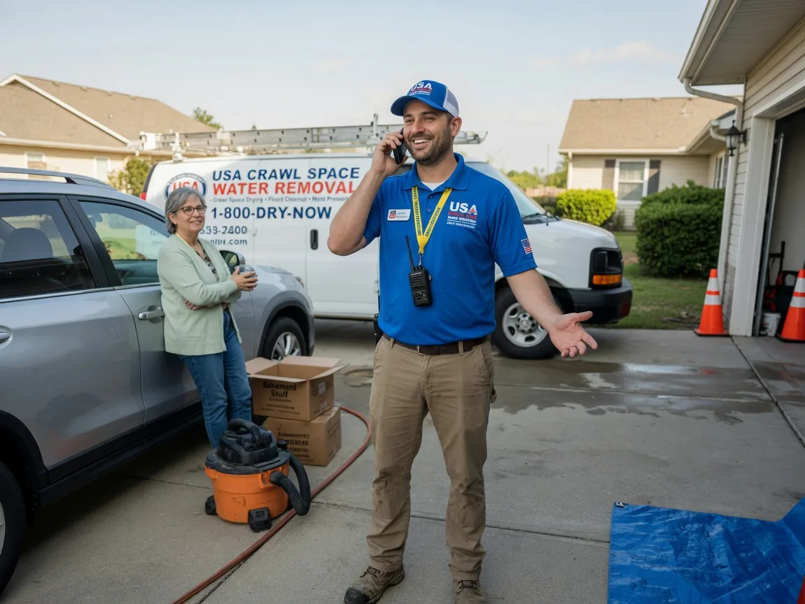 Crawl Space Water Removal Redig, SD FAQs